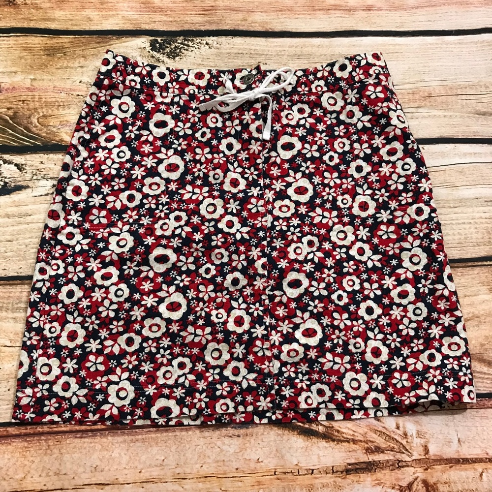 Christopher & Banks Womens Skirt Size 10 Floral